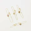 Tortoise General Jewelry<Black Barc 'Smiley' Bracelet