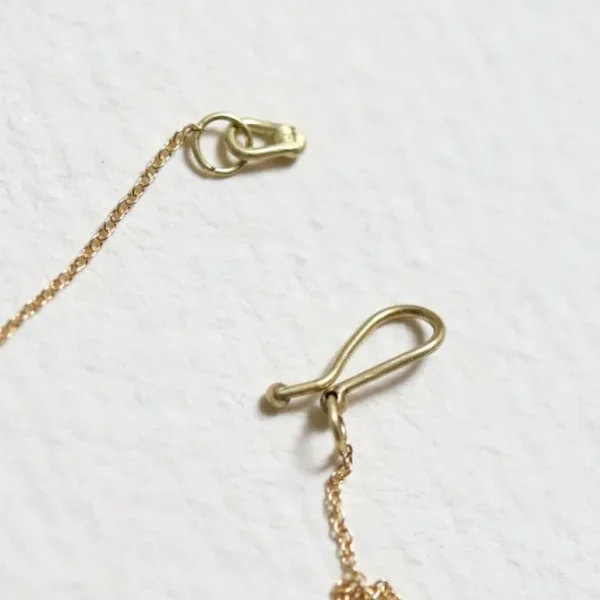 Tortoise General Jewelry<Black Barc 'Smiley' Necklace No. 8