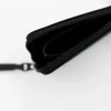 Tortoise General Bags & Wallets<CDG Zip-Around Very Black Wallet