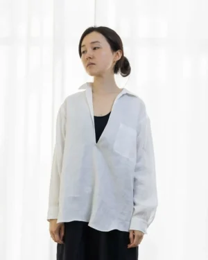 Tortoise General Apparel<Comoli Hemp Pullover Shirt