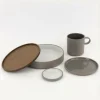 Tortoise General Plate / Lid<HAW101 - Plate / Lid Ash White ø 3.3/8"