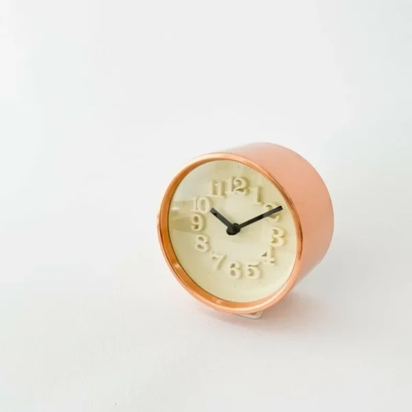 Tortoise General Home Decor<Lemnos Copper Desk Clock