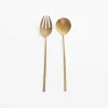 Tortoise General Eating | Serving<Lue Brass Flatware