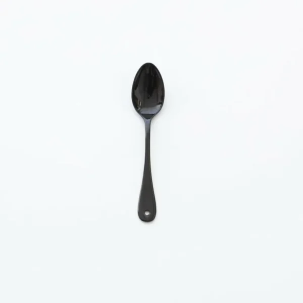 Tortoise General Eating<Noda Horo Black Enamelware Utensils