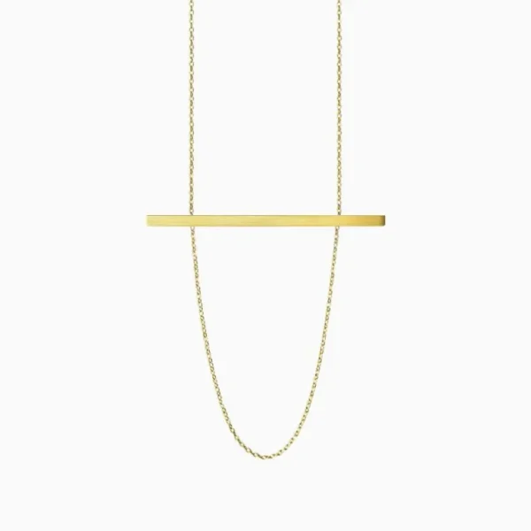 Tortoise General Jewelry<Shihara Bar Necklace 02