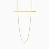 Tortoise General Jewelry<Shihara Bar Necklace 02