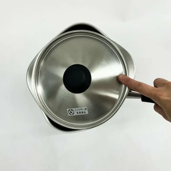 Tortoise General Cooking<Sori Yanagi 7" Stainless Steel Sauce Pot [TS273]