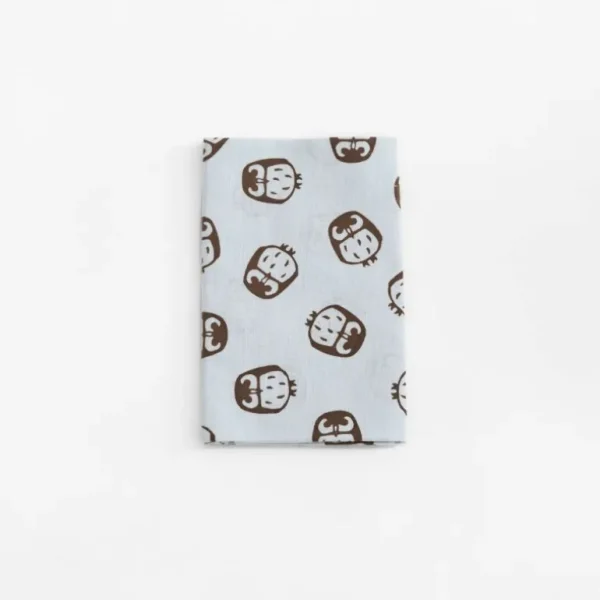Tortoise General Animals<Tenugui - Baby Blue Owls
