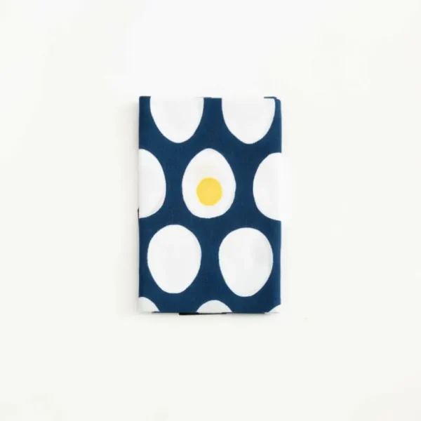 Tortoise General Contemporary<Tenugui - Eggs on Blue
